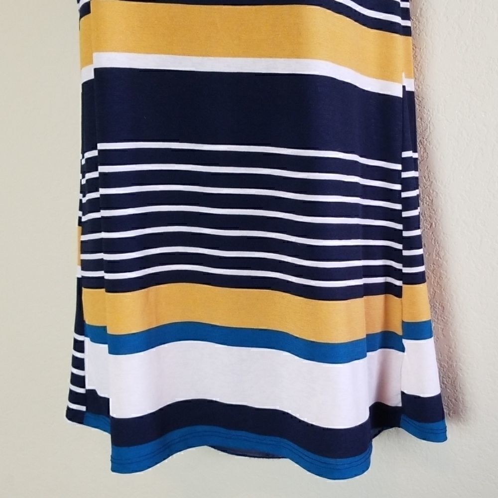 Blu Planet Striped Tank Top - Picture 3 of 8